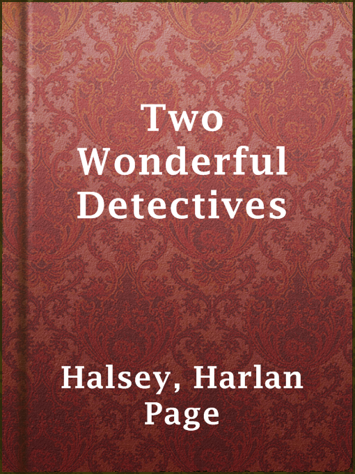 Title details for Two Wonderful Detectives by Harlan Page Halsey - Available